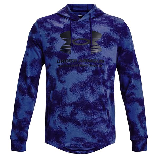 Under Armour Hættetrøje Rival Terry Novelty Blå S / Regular Mand