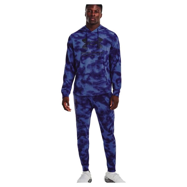 Under Armour Hættetrøje Rival Terry Novelty Blå S / Regular Mand
