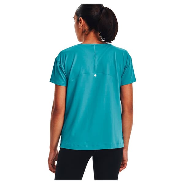 Under Armour Kortærmet T-shirt Rush Energy Blå M Kvinde