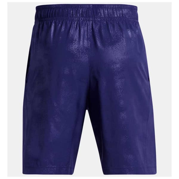 Under Armour Shorts Woven Emboss Blå XL / Regular Man