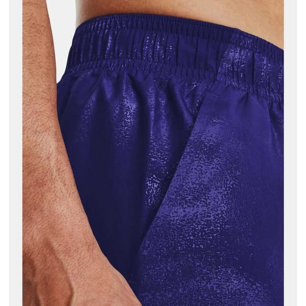 Under Armour Shorts Woven Emboss Blå XL / Regular Man