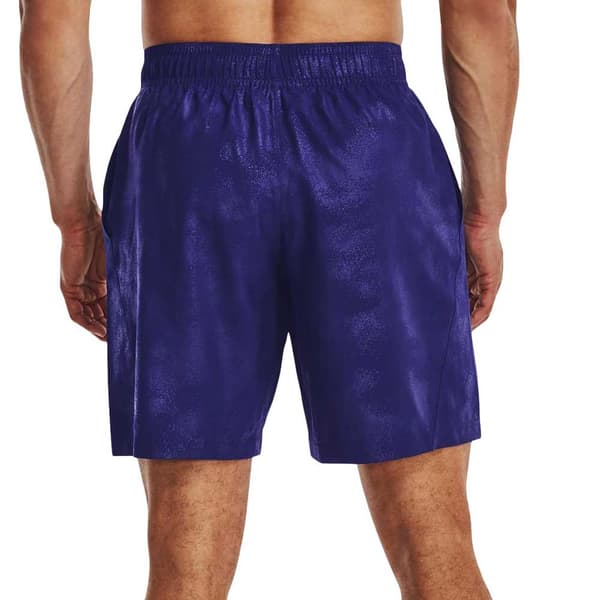 Under Armour Shorts Woven Emboss Blå XL / Regular Man