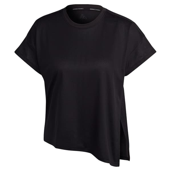 Adidas Kortärmad T-shirt Hiit Qb Svart S Kvinna