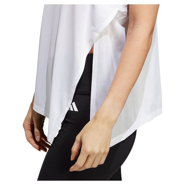 Adidas Ærmeløs T-shirt Hiit Qb Hvid S Kvinde