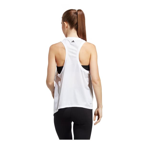 Adidas Ærmeløs T-shirt Hiit Qb Hvid M Kvinde