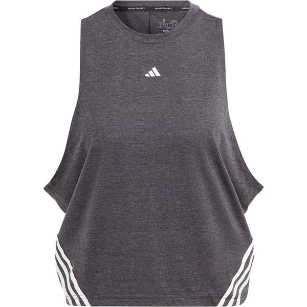 Adidas Ärmlös T-shirt Icons 3s Cr Svart M Kvinna