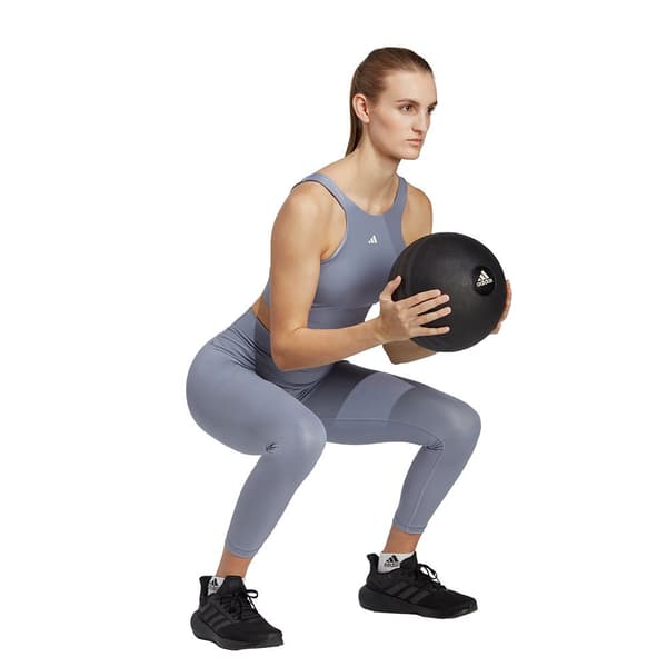 Adidas Strumpbyxor Opt Shine 7/8 Lila S Kvinna