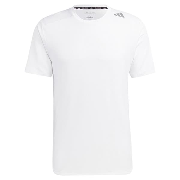 Adidas Kortærmet T-shirt D4t Hr Hiit Hvid S / Regular Mand