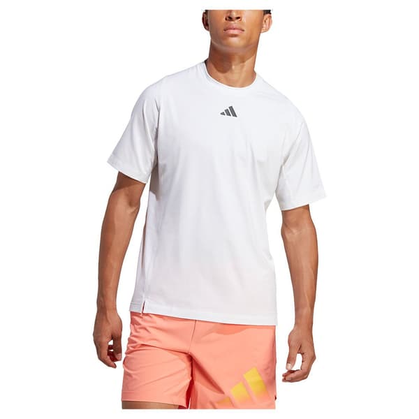 Adidas Lyhythihainen T-paita Ti 3bar Valkoinen S Mies