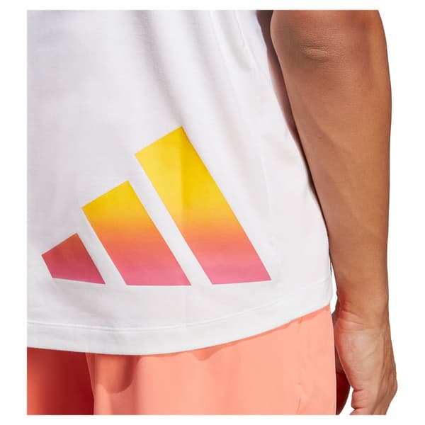 Adidas Lyhythihainen T-paita Ti 3bar Valkoinen S Mies