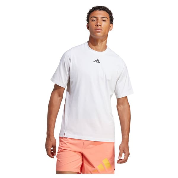 Adidas Lyhythihainen T-paita Ti 3bar Valkoinen XL Mies