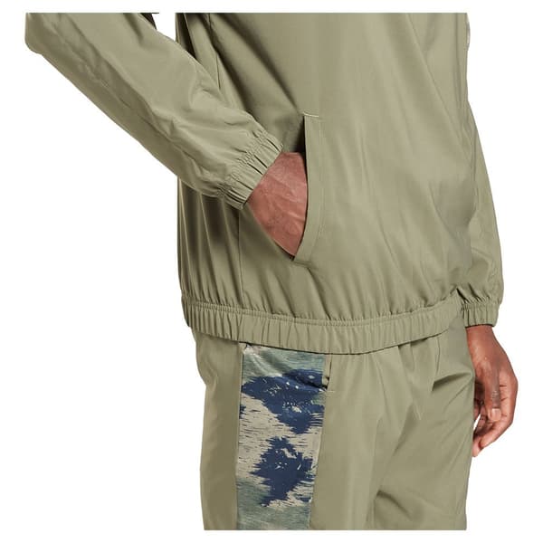 Reebok Långärmad T-shirt Camo Grönt S Man