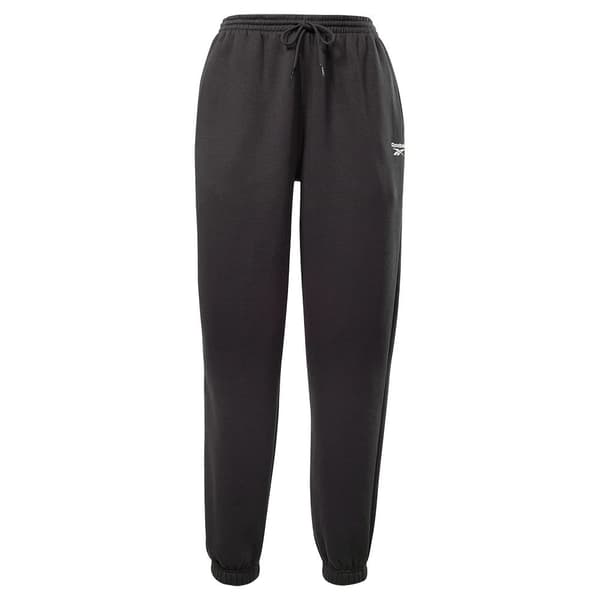 Reebok Byxor Identity Fleece Joggers Svart S Kvinna
