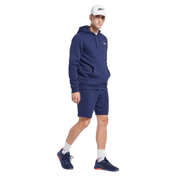 Reebok Luvtröja Identity Fleece Over-the-head Blå S Man