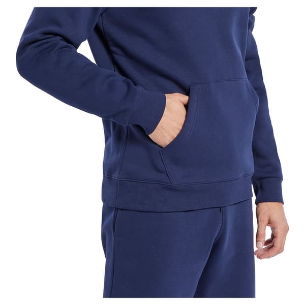 Reebok Luvtröja Identity Fleece Over-the-head Blå S Man