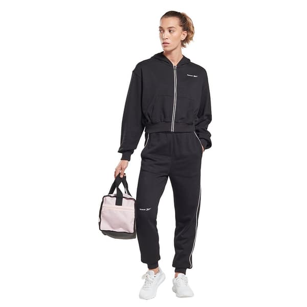 Reebok Byxor Identity French Terry Joggers Svart S Kvinna