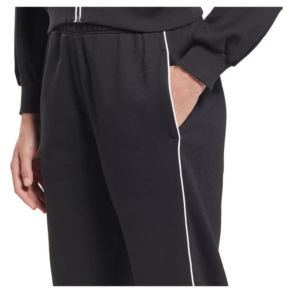 Reebok Byxor Identity French Terry Joggers Svart S Kvinna