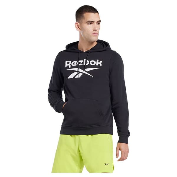 Reebok Tröja Identity French Terry Vector Pullover Svart M Man