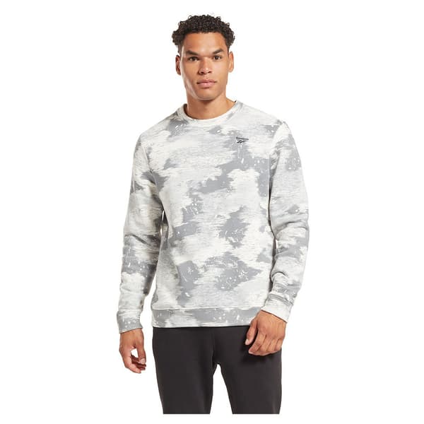 Reebok Sweatshirt Identity Modern Camo Fleece Crew Grå S Mand