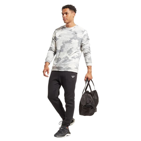 Reebok Tröja Identity Modern Camo Fleece Crew Grå M Man