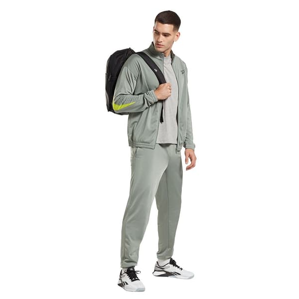 Reebok Byxor Identity Vector Knit Track Joggers Grönt S Man
