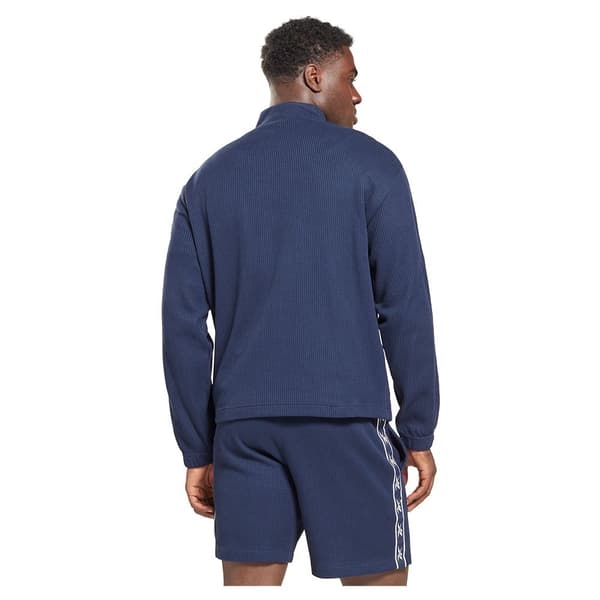 Reebok Tröja Identity Vector Tape Waffle Blå S Man