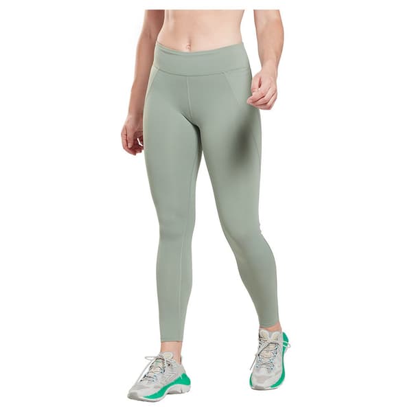 Reebok Leggingsit Lux Vihreä S / Regular Nainen