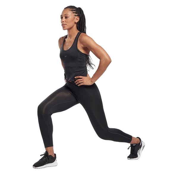 Reebok Leggingsit Workout Ready Basic High-rise Musta S / Regular Nainen