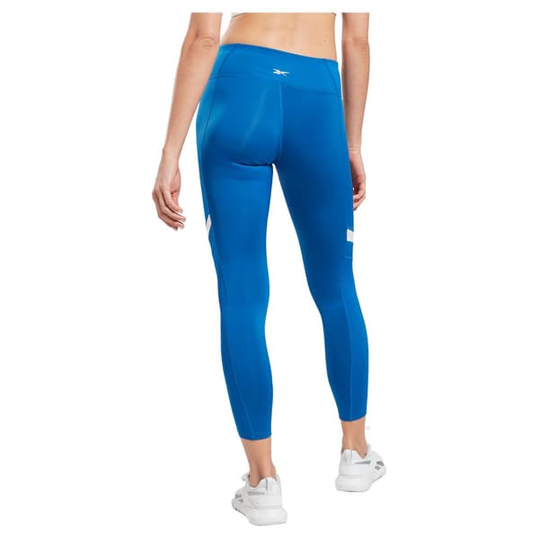 Reebok Strumpbyxor Workout Ready Mesh Blå M / Regular Kvinna