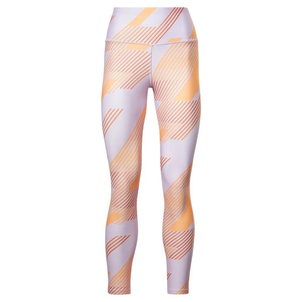 Reebok Leggingsit Workout Ready Printed Violetti M / Regular Nainen