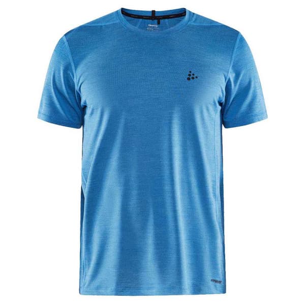 Craft Kortärmad T-shirt Adv Essence Melange Blå M Man