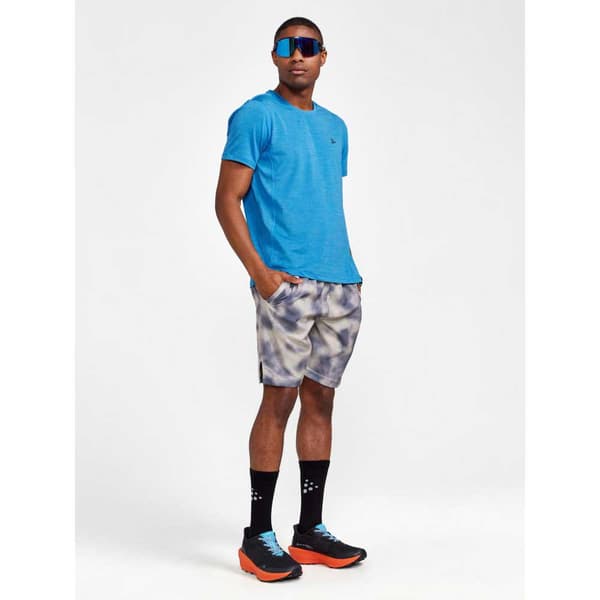 Craft Kortärmad T-shirt Adv Essence Melange Blå XL Man
