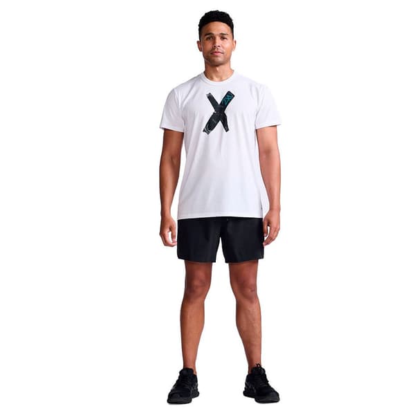 2xu Kortärmad T-shirt Contender Vit M Man