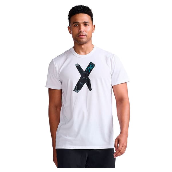 2xu Kortärmad T-shirt Contender Vit L Man