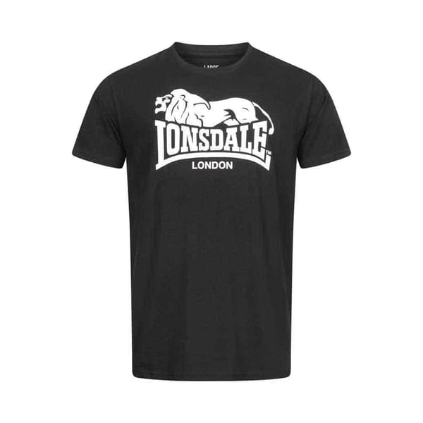 Lonsdale Kortärmad T-shirt Collessie Vit XL Man