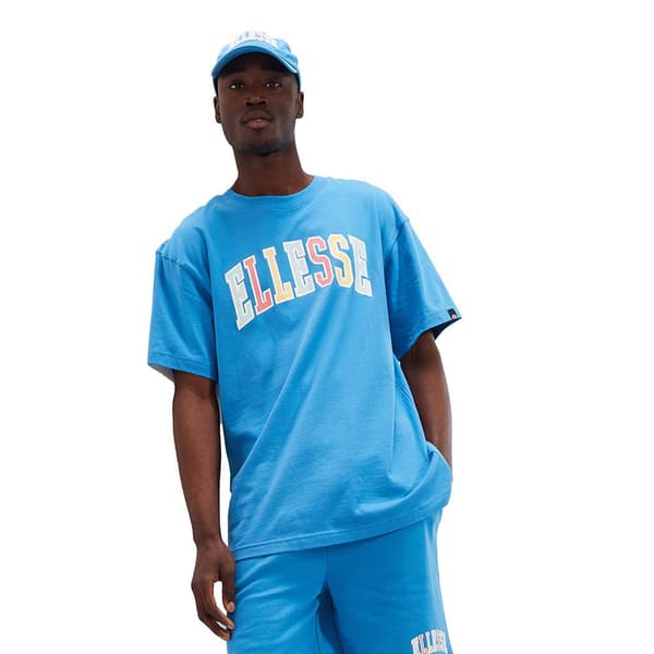 Ellesse Kortärmad T-shirt Calipsi Blå M Man