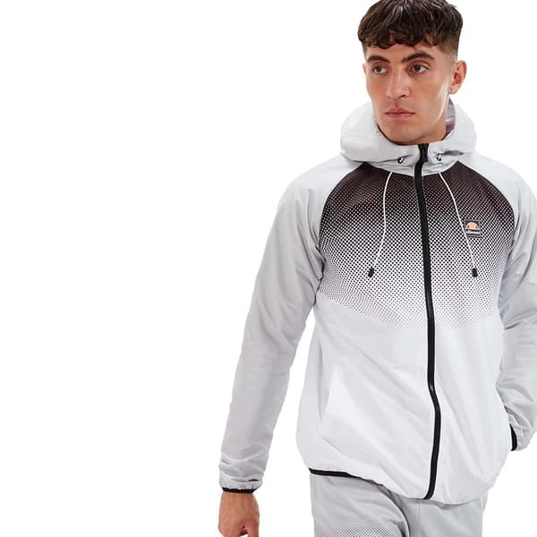 Ellesse Regnrock Victura Vit,Grå L Man