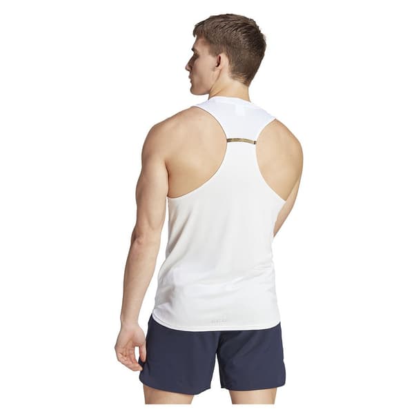 Adidas Ærmeløs T-shirt Designed For Heat.rdy Hiit Hvid XL / Regular Mand