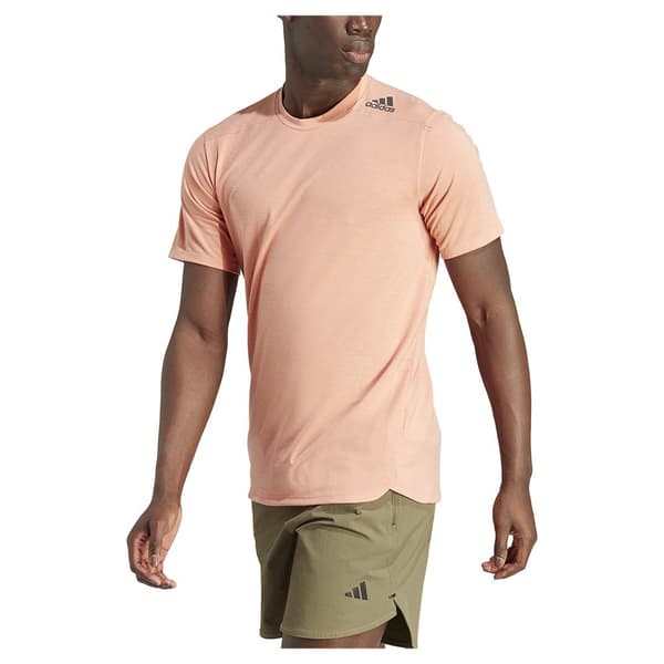 Adidas Kortärmad T-shirt Designed For Orange 2XL / Regular Man