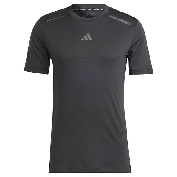 Adidas Kortärmad T-shirt Heat.rdy Hiit Elevated Grå S Man