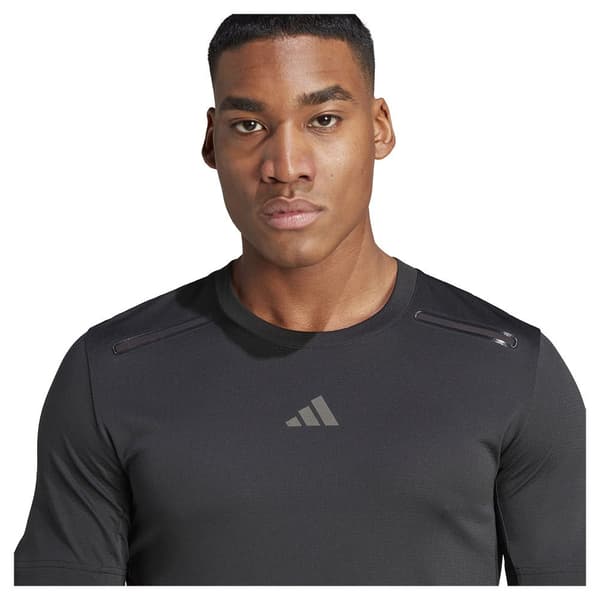 Adidas Kortärmad T-shirt Heat.rdy Hiit Elevated Grå S Man