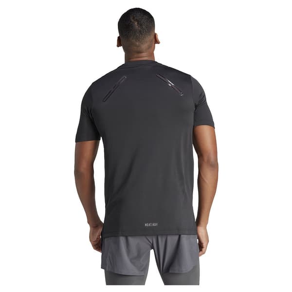 Adidas Kortärmad T-shirt Heat.rdy Hiit Elevated Grå S Man