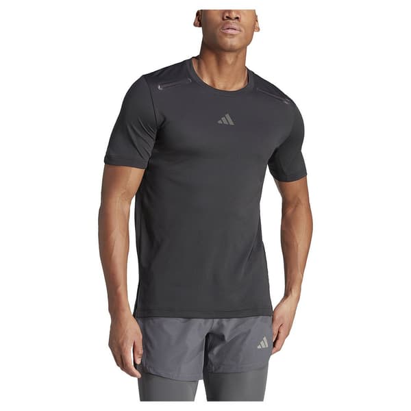 Adidas Kortärmad T-shirt Heat.rdy Hiit Elevated Grå S Man