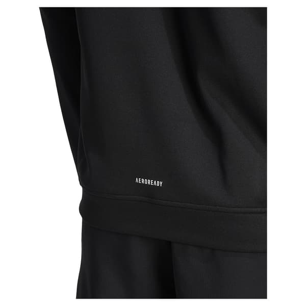 Adidas Sweatshirt Med Fuld Lynlås Icons 3 Stripes Sort M Mand