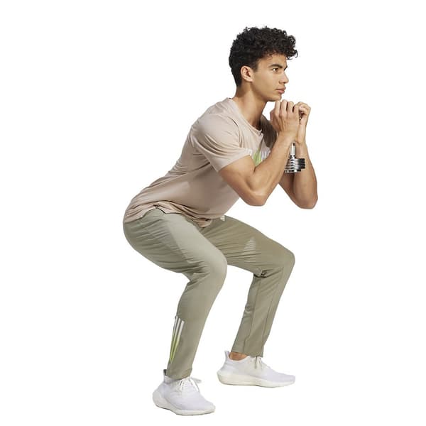 Adidas Byxor Icons 3 Stripes Joggers Beige 2XL Man