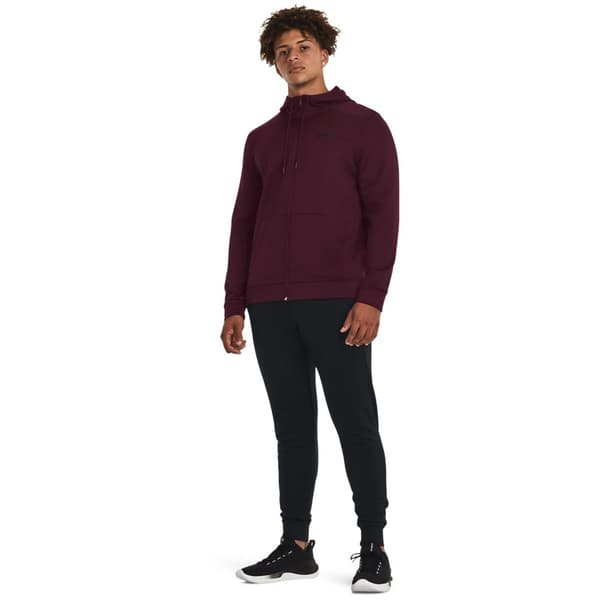 Under Armour Sweatshirt Med Fuld Lynlås Fleece Lilla S Mand