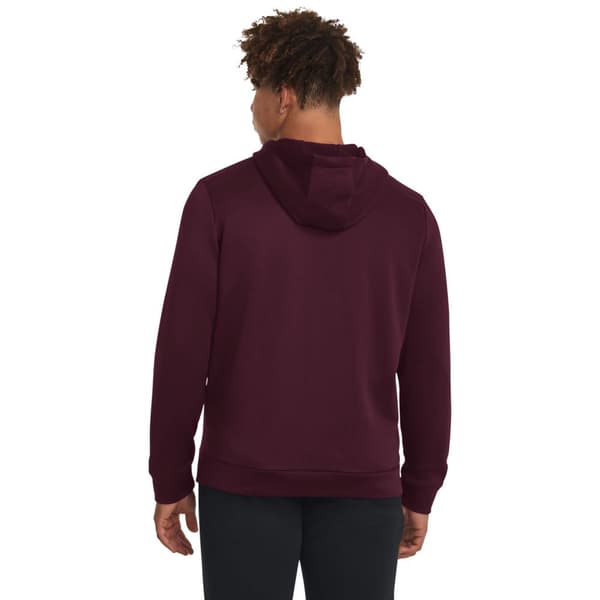 Under Armour Sweatshirt Med Fuld Lynlås Fleece Lilla S Mand