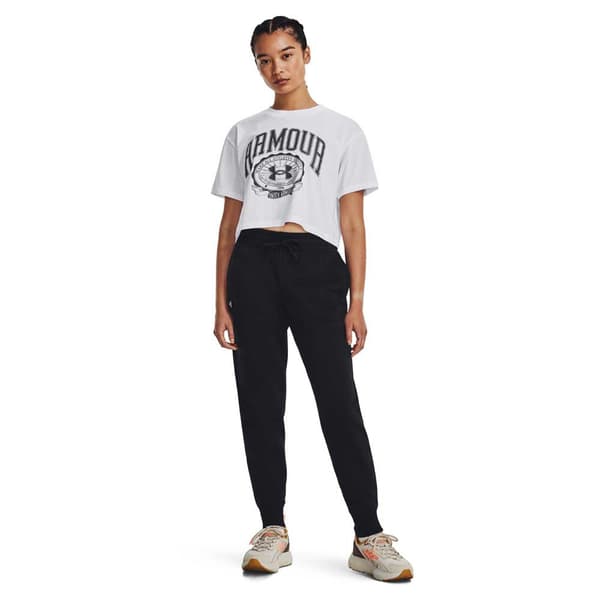 Under Armour Joggere Rival Fleece Sort S / Regular Kvinde