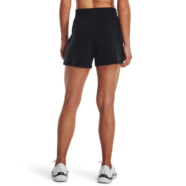 Under Armour Shorts Rival Terry Svart S Kvinna