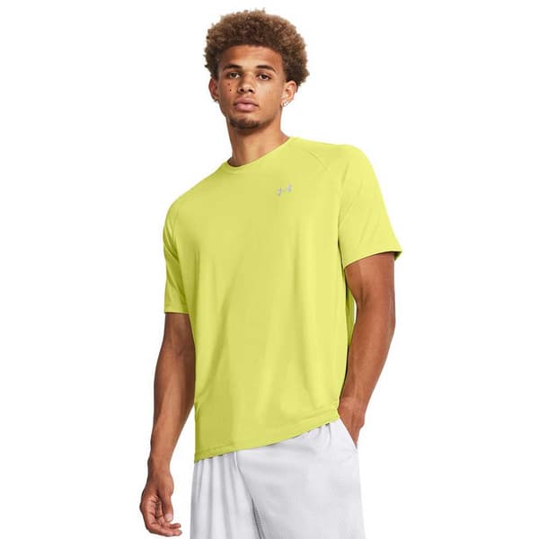 Under Armour Kortärmad T-shirt Tech Reflective Gul XL / Regular Man